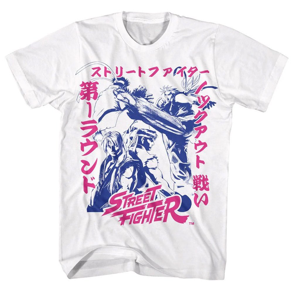 STREET FIGHTER ストリートファイター - TWO TONE JAPANESE GRAPHICS / Tシャツ / メンズ - PGS